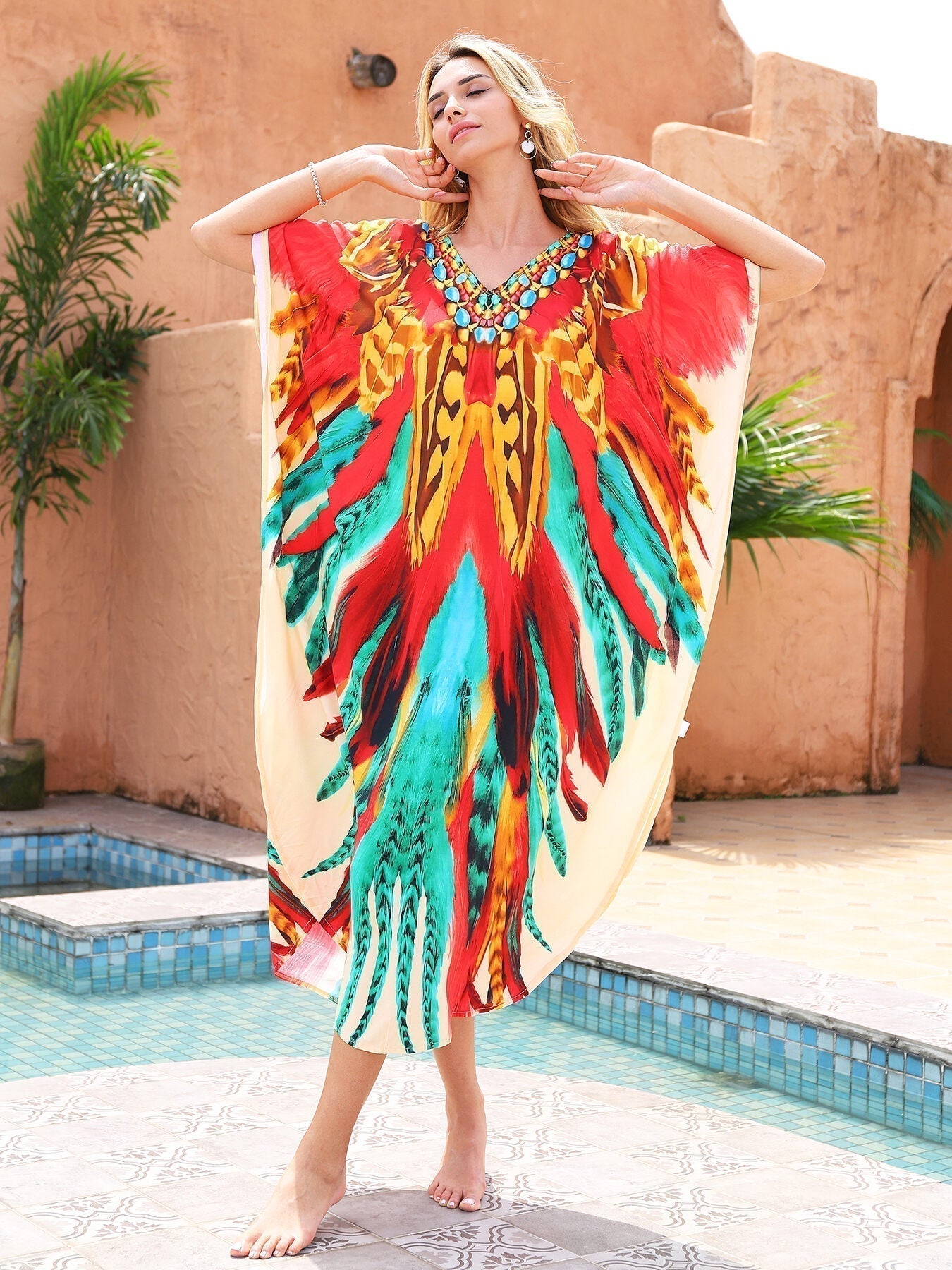 Kaftans Casual Tropical Island  2025- Original Priya™