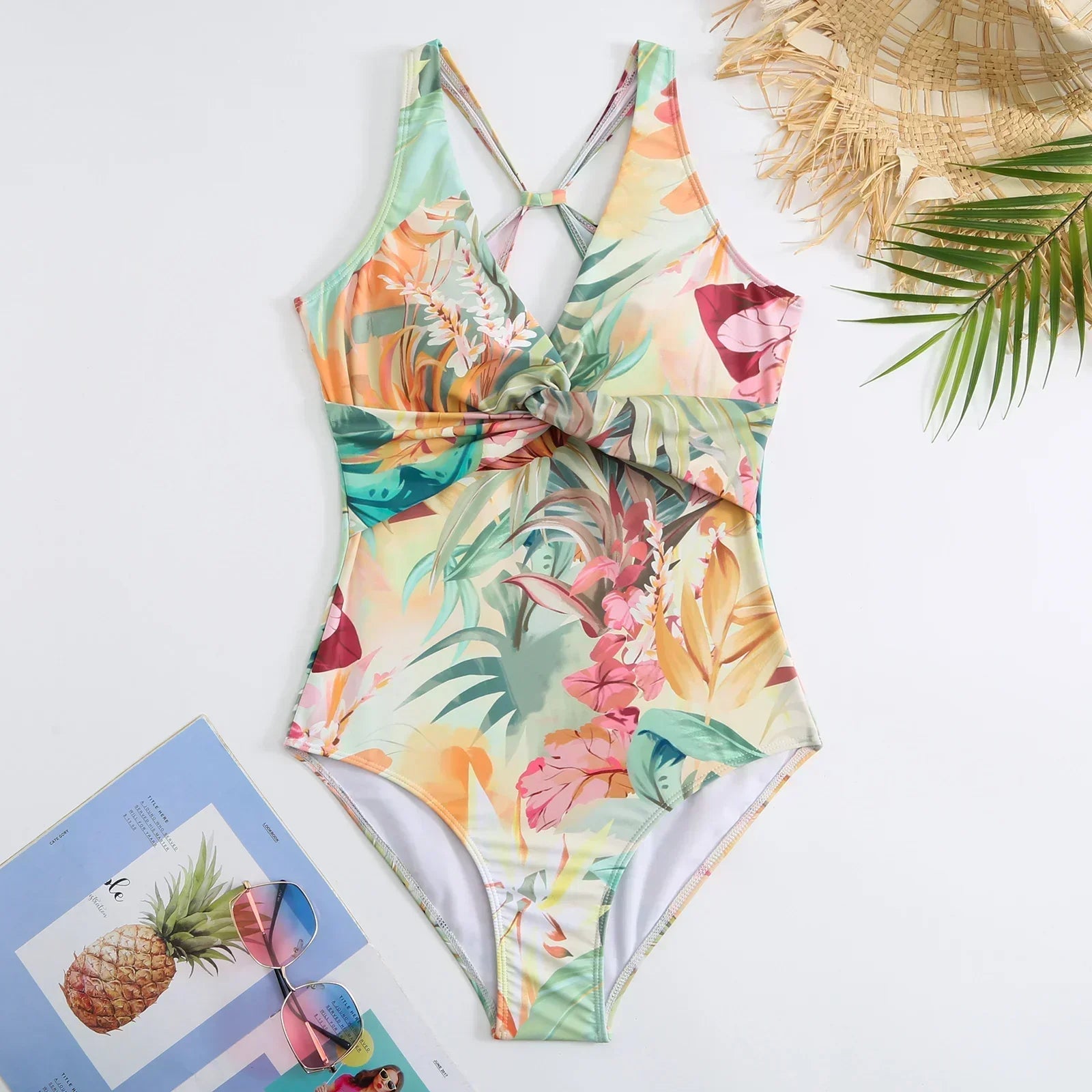 Maiô Estampado com Duas Peças Kira