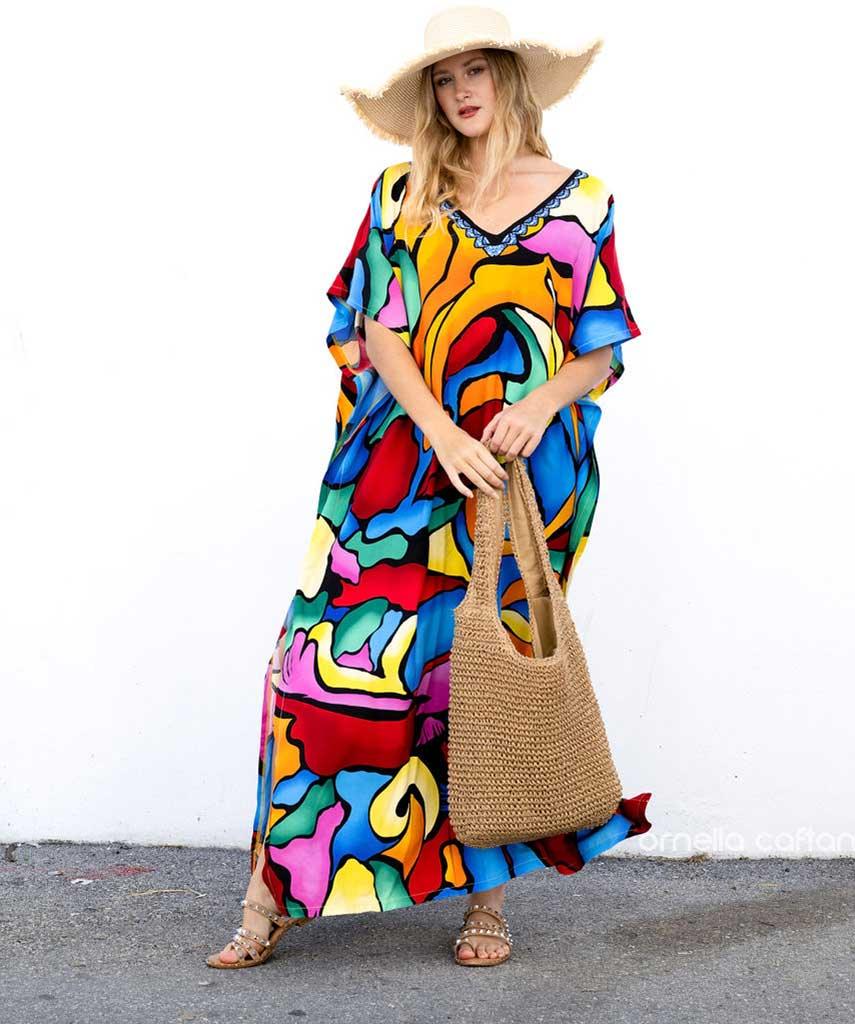Kaftans Colors casual Verão 2025  -  Original Priya™