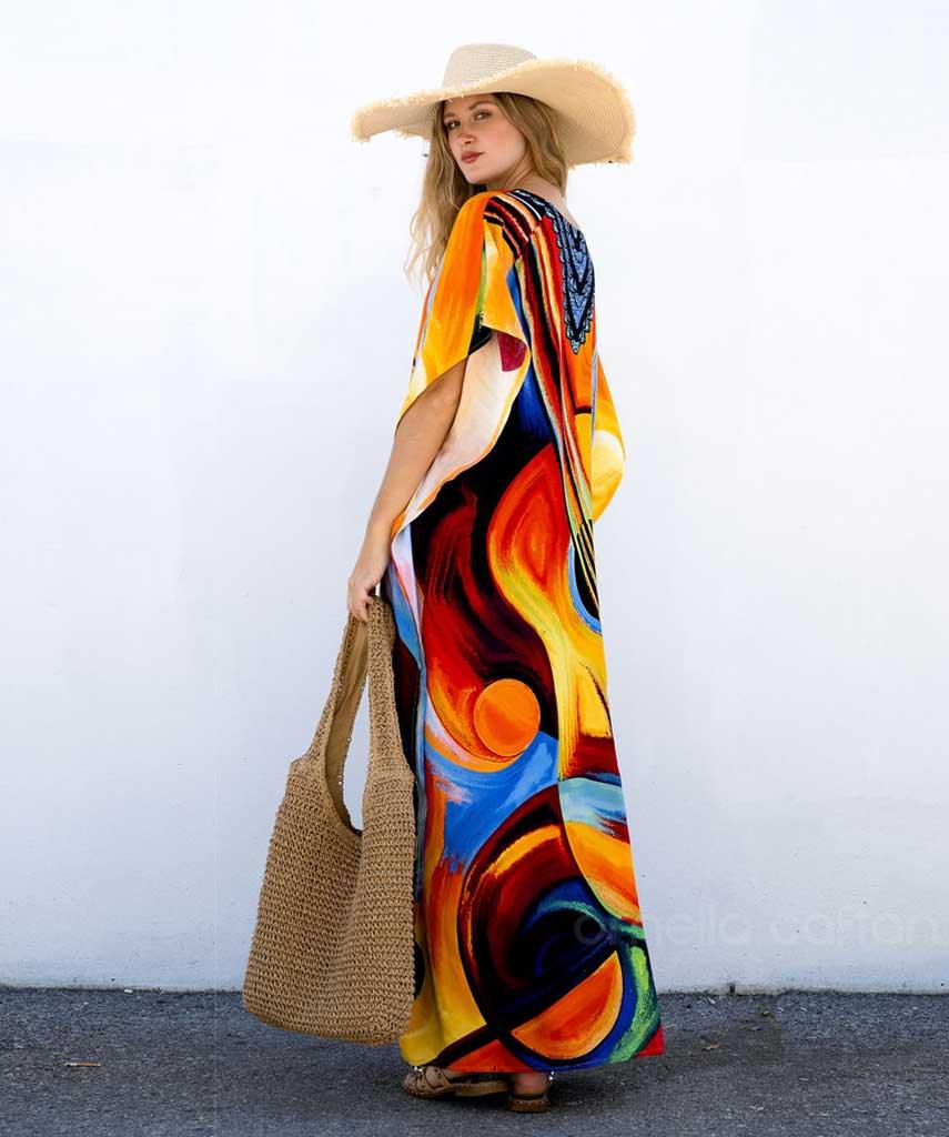 Kaftans Colors casual Verão 2025  -  Original Priya™