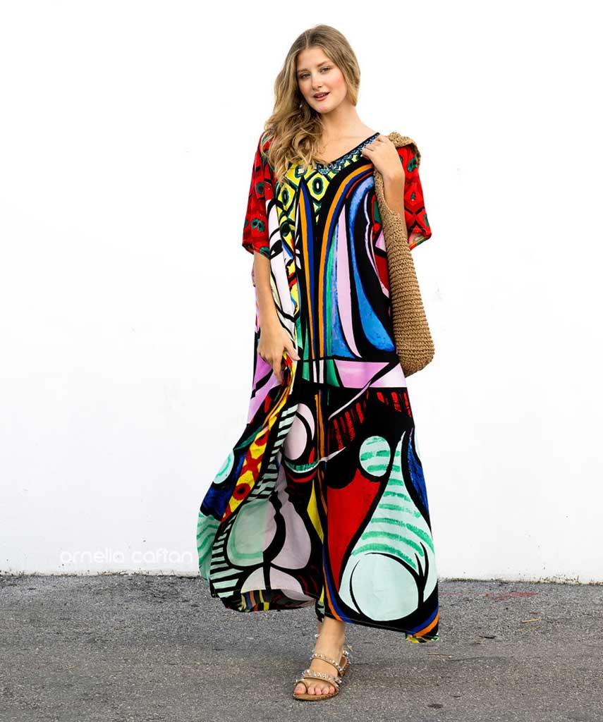 Kaftans Colors casual Verão 2025  -  Original Priya™