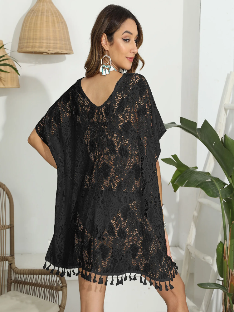 Saída de Praia Feminina com Renda Brisa