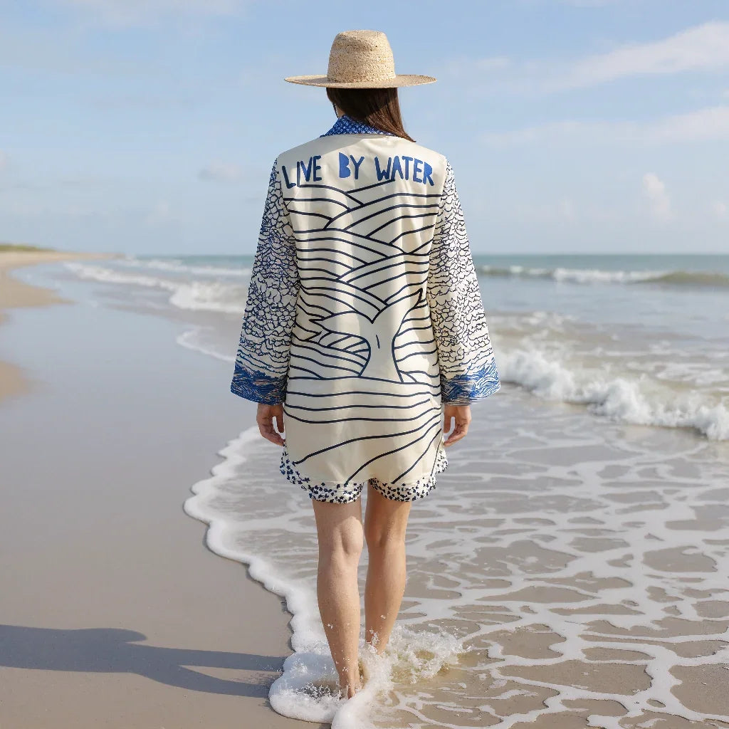 Conjunto de camisa e shorts By Water