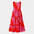 Vestido Casual Estampado Floratta