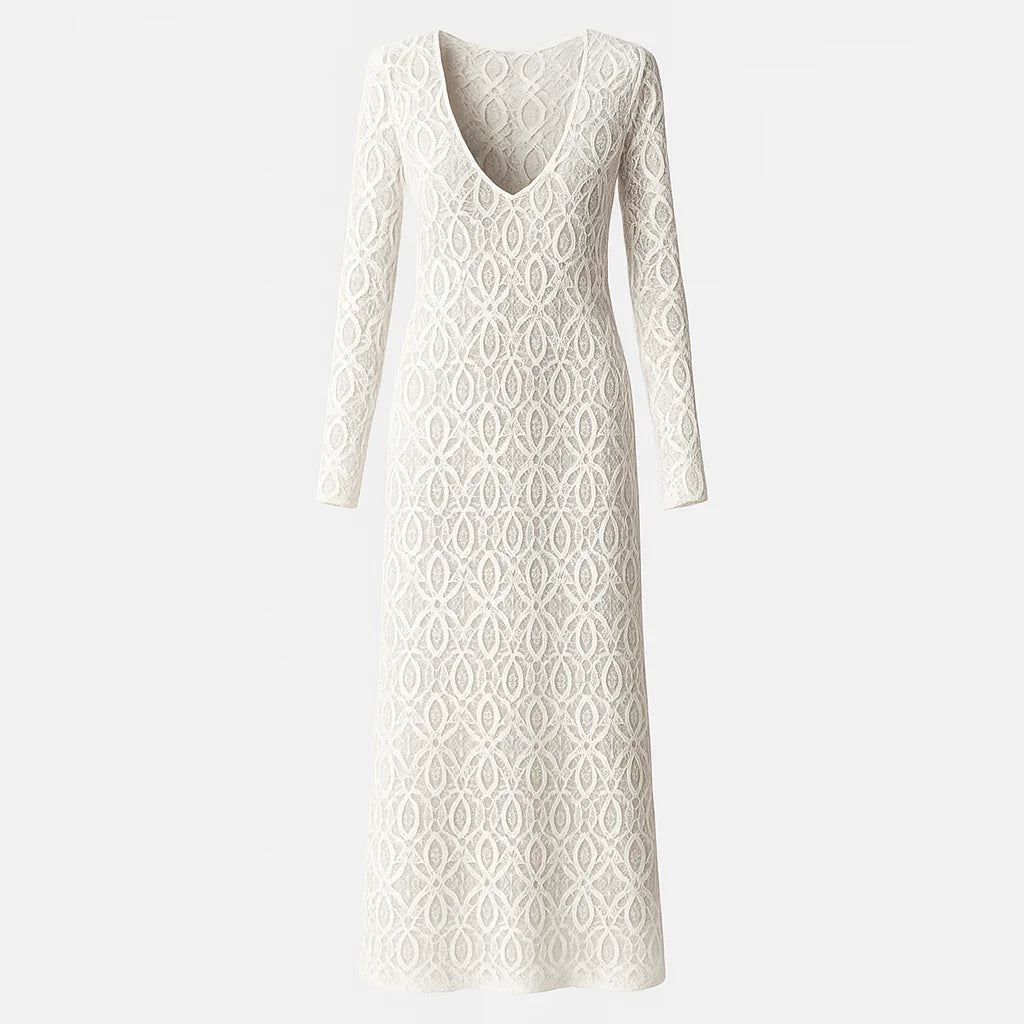 Vestido longo Santorini Sunset