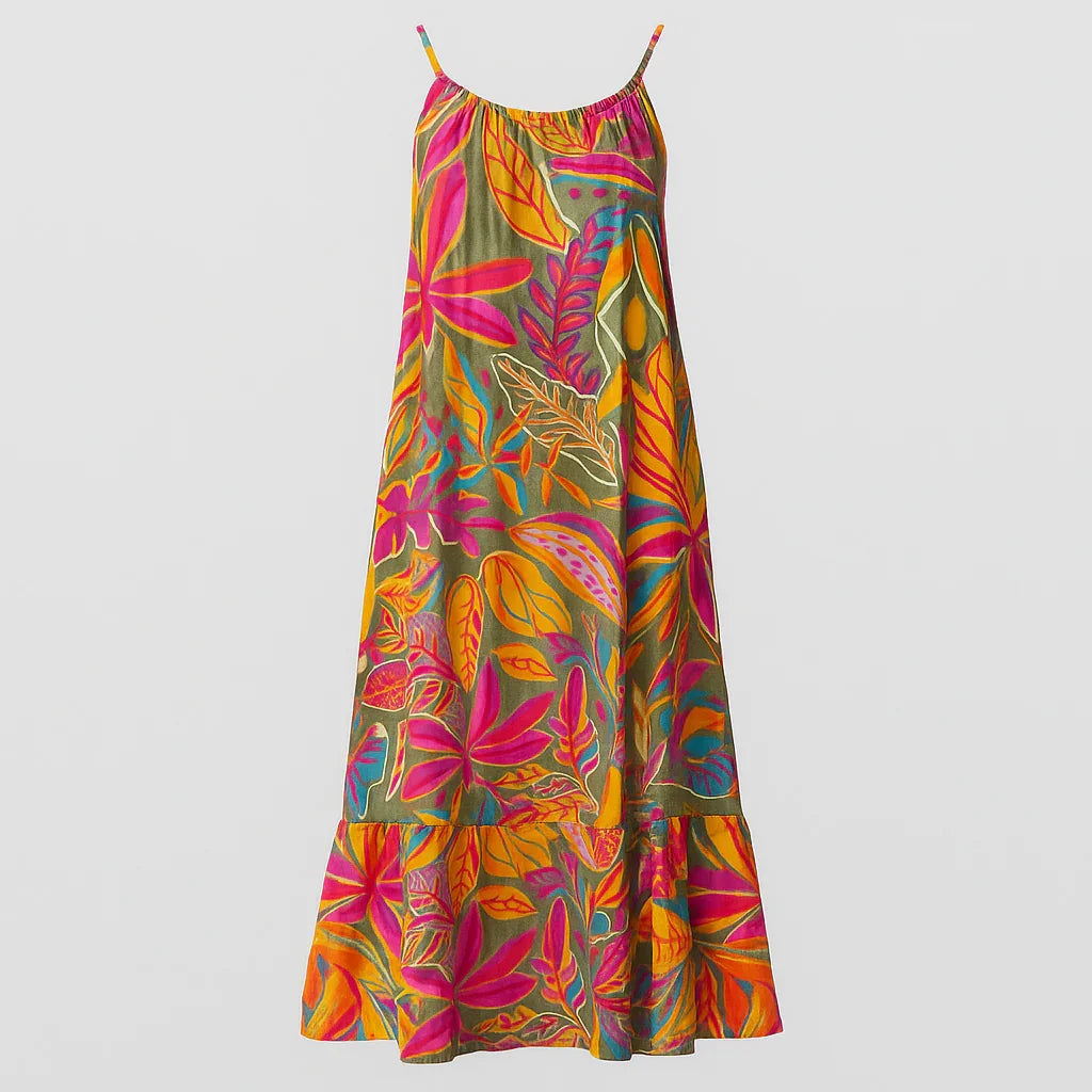 Vestido Longo Celeste