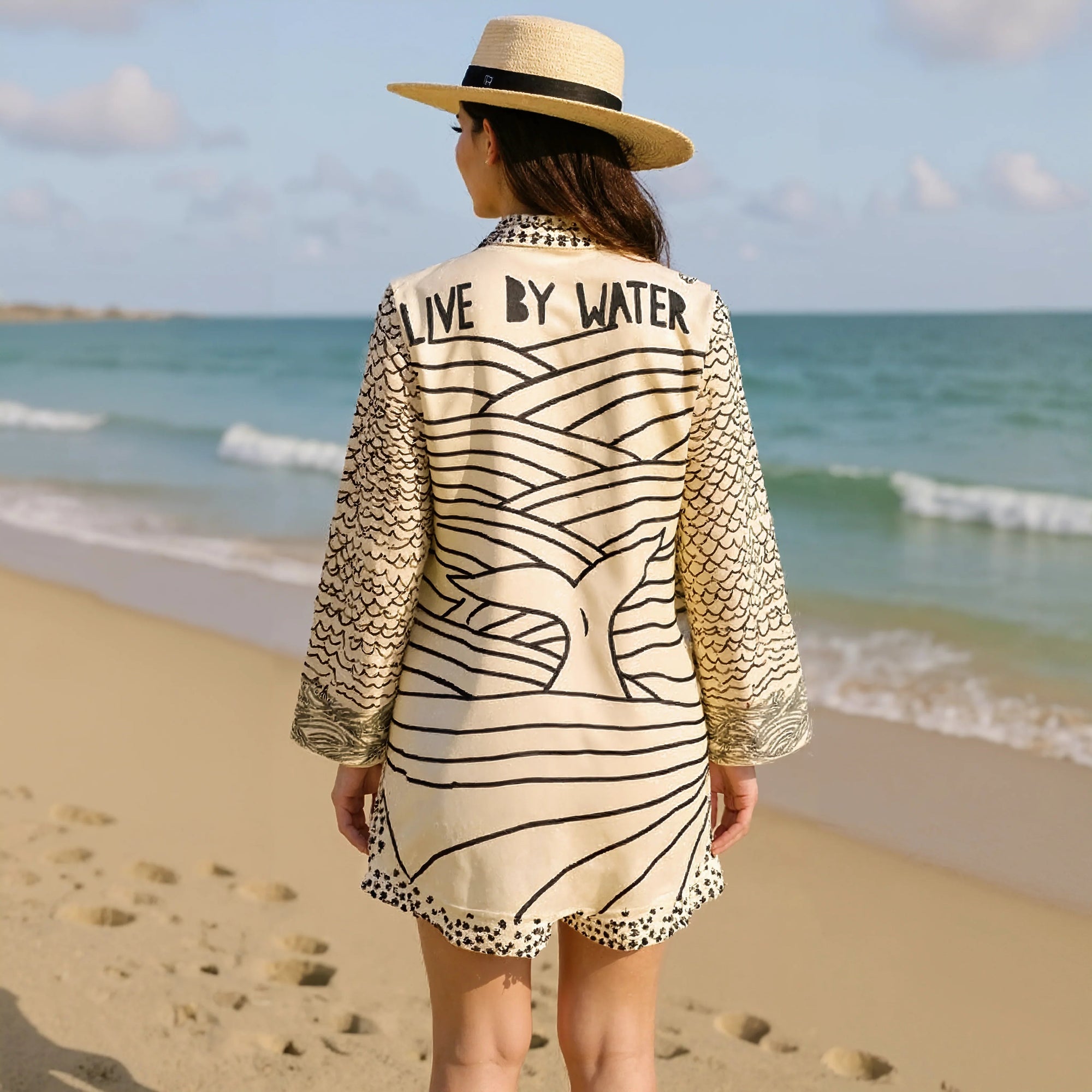 Conjunto de camisa e shorts By Water