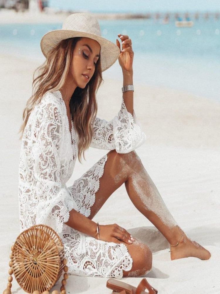 Saída de Praia Elegância de Verão