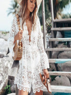 Saída de Praia Elegância de Verão