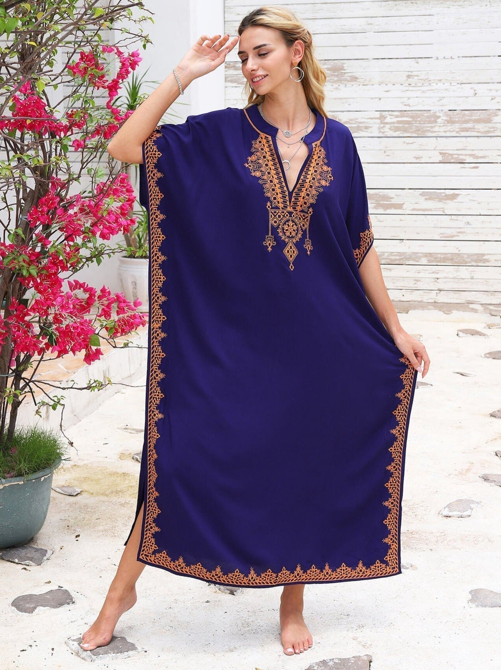 Kaftans Bordado Verão 2025 Royal- Original Priya™