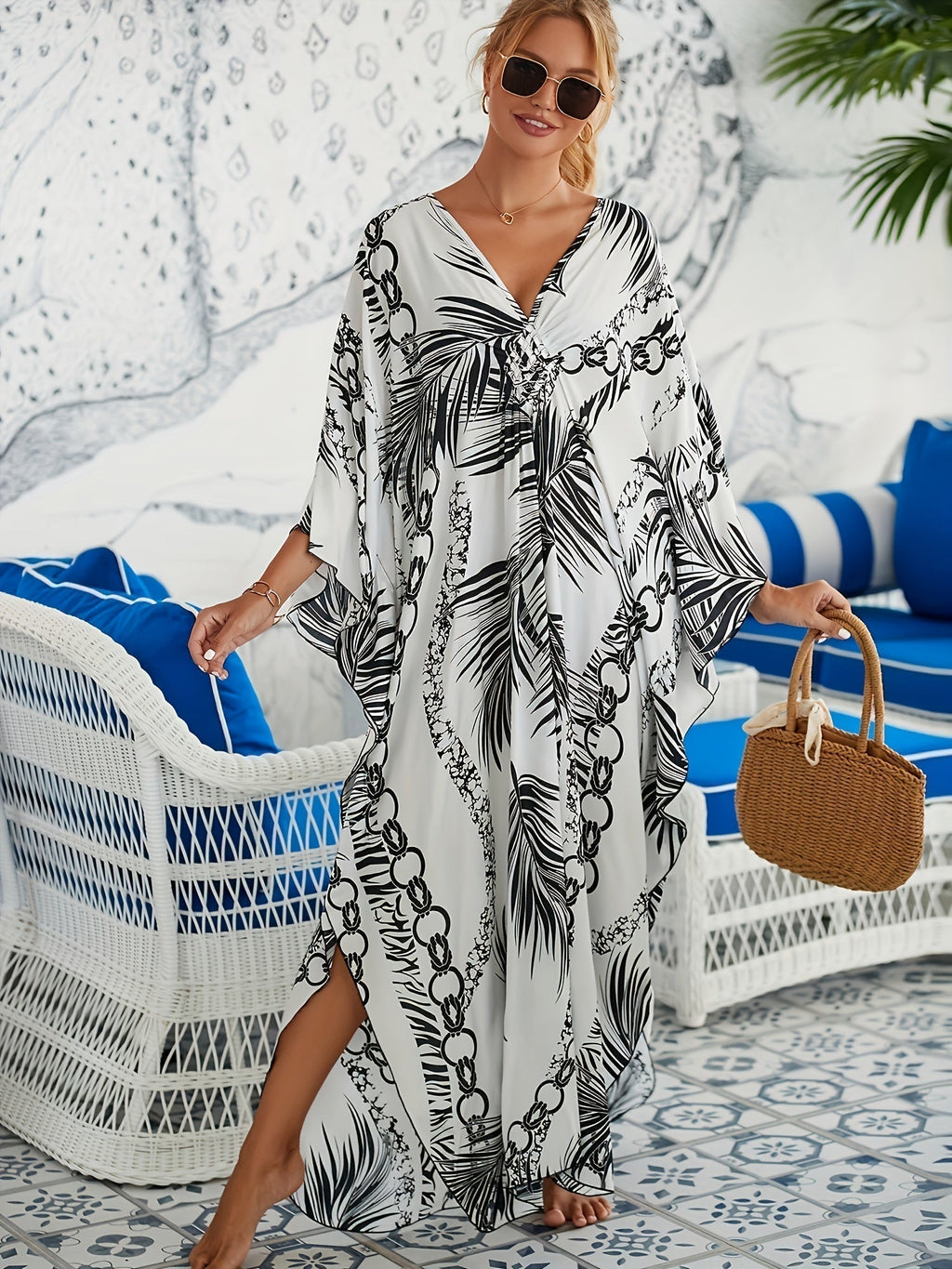 Kaftans Casual Tropical Resort 2025- Original Priya™