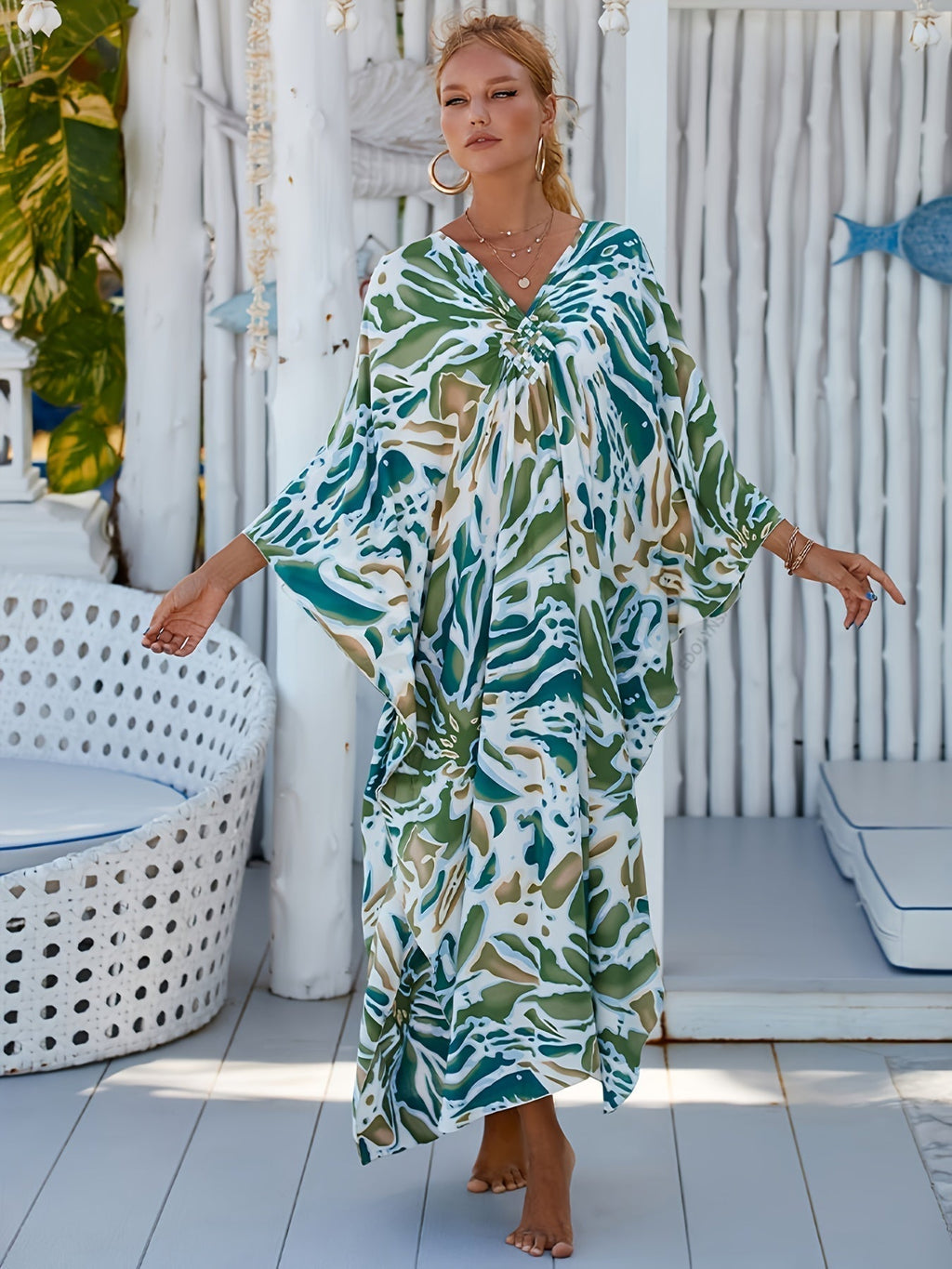 Kaftans Casual Tropical Resort 2025- Original Priya™