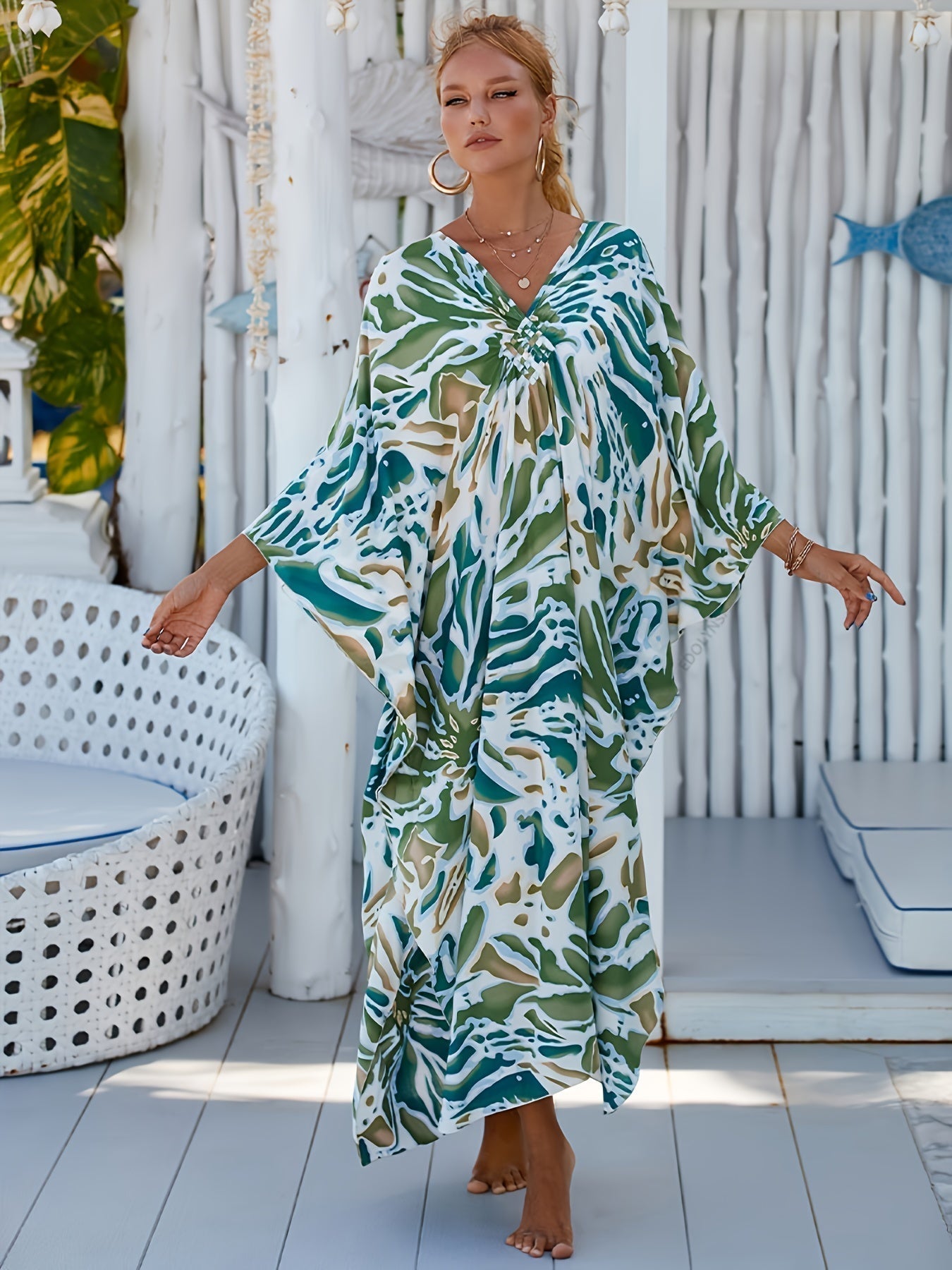 Kaftans Casual Tropical Resort 2025- Original Priya™
