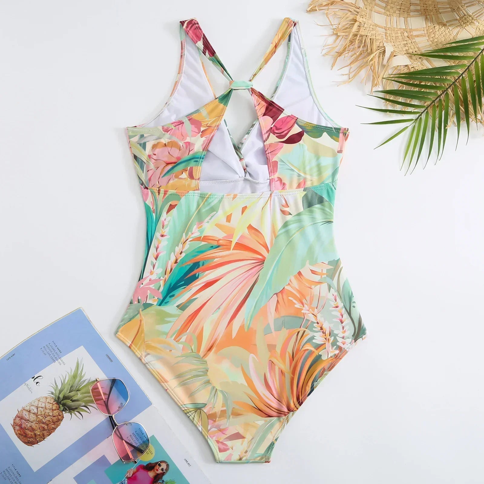 Maiô Estampado com Duas Peças Kira