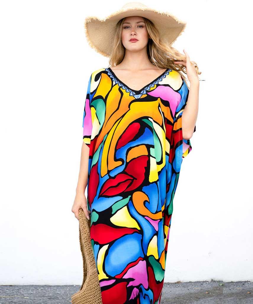 Kaftans Colors casual Verão 2025  -  Original Priya™
