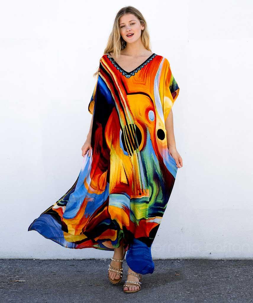 Kaftans Colors casual Verão 2025  -  Original Priya™