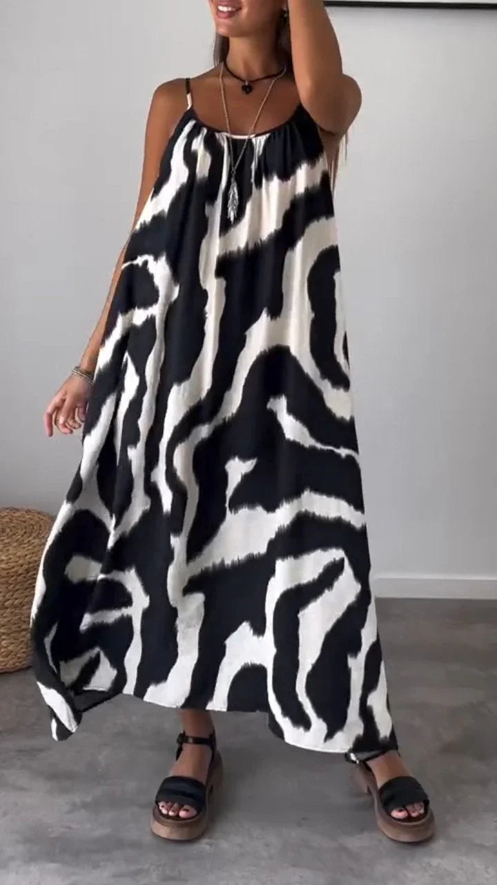 Vestido Savana Zebra
